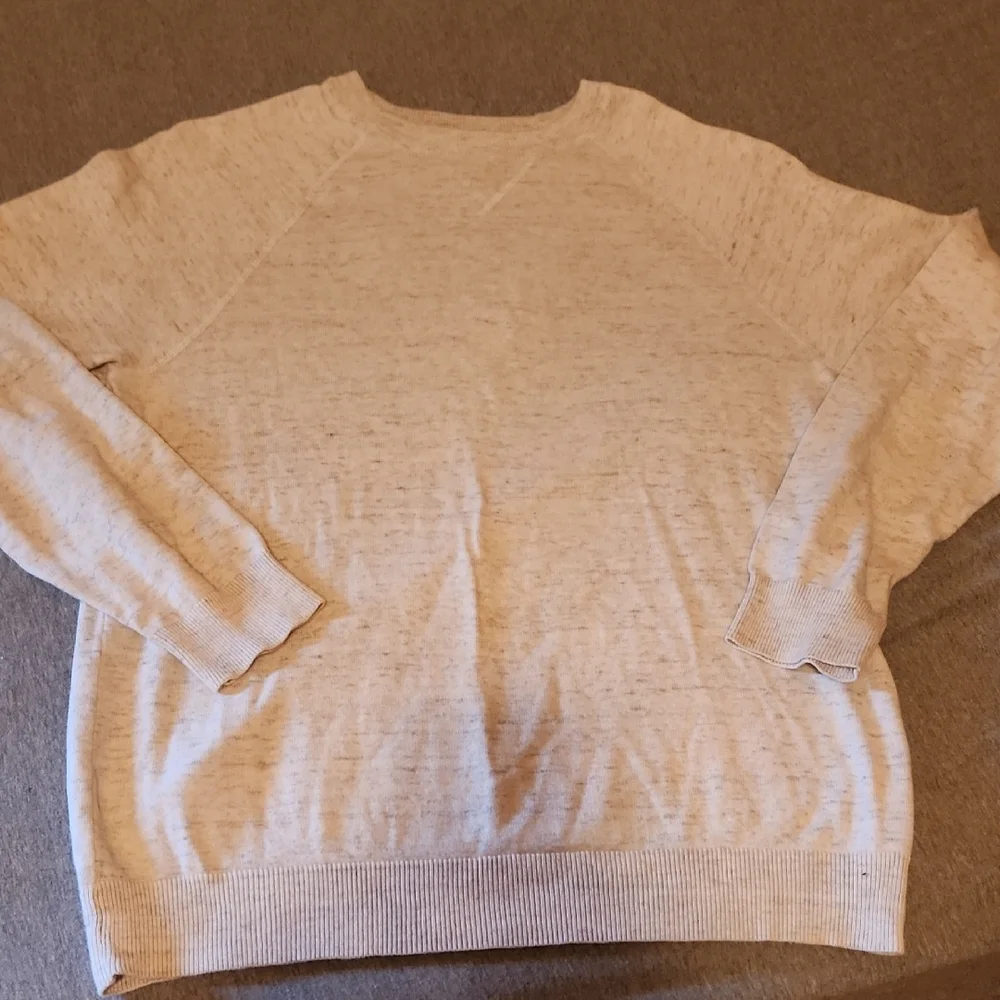 LOGG By H&M White And Gray Heather Look Sweater Size Large - Picture 1 of 6